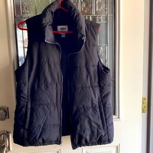 Women’s Black quilted vest